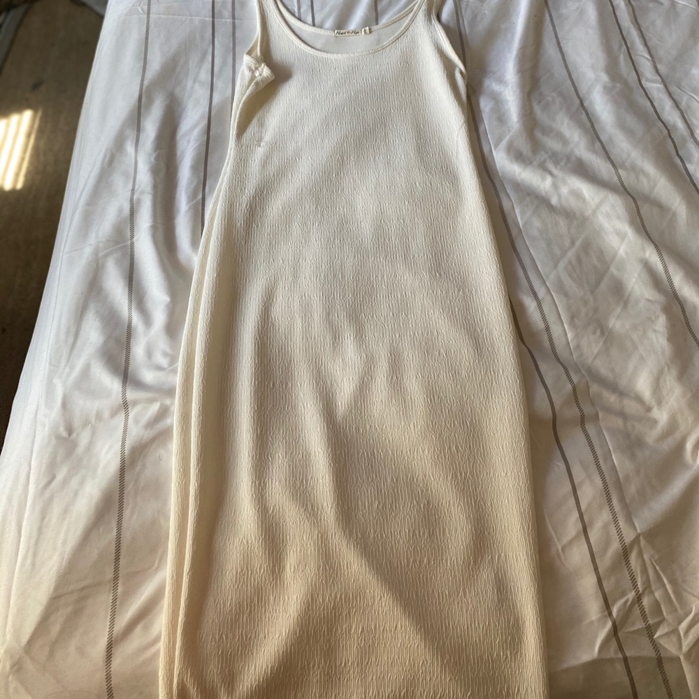 White long dress
